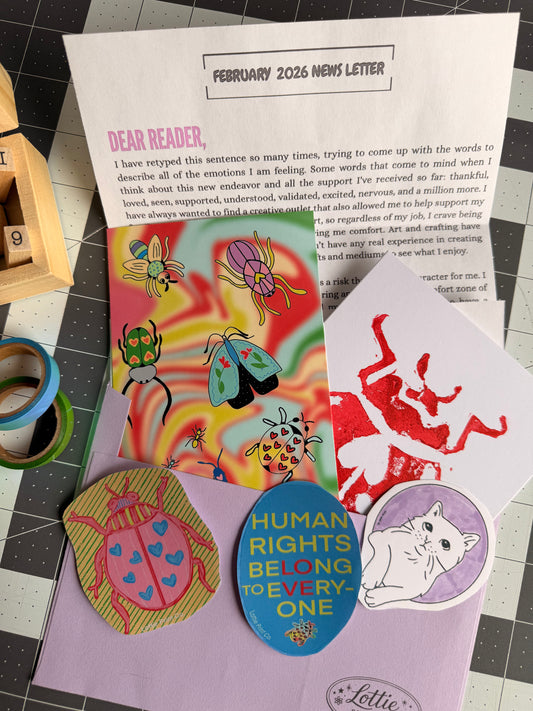 Lottie Print Co. Mail Club Subscription